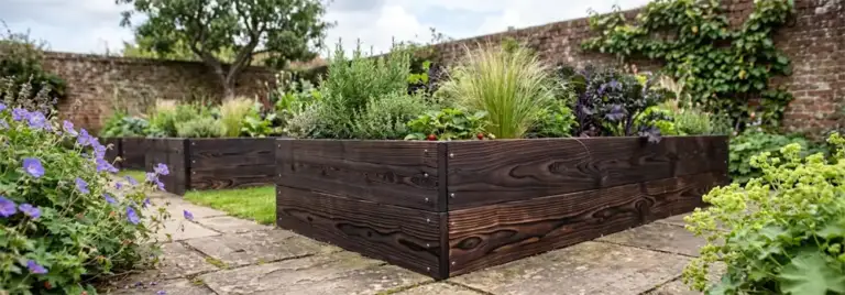 Are premium raised beds worth it when designed as long-term Yakisugi garden features